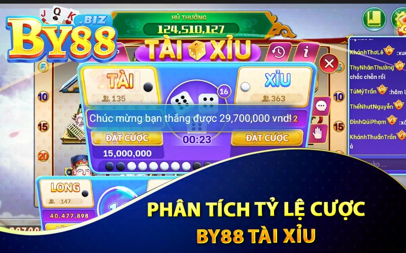 Phân tích tỷ lệ cược By88 Tài Xỉu